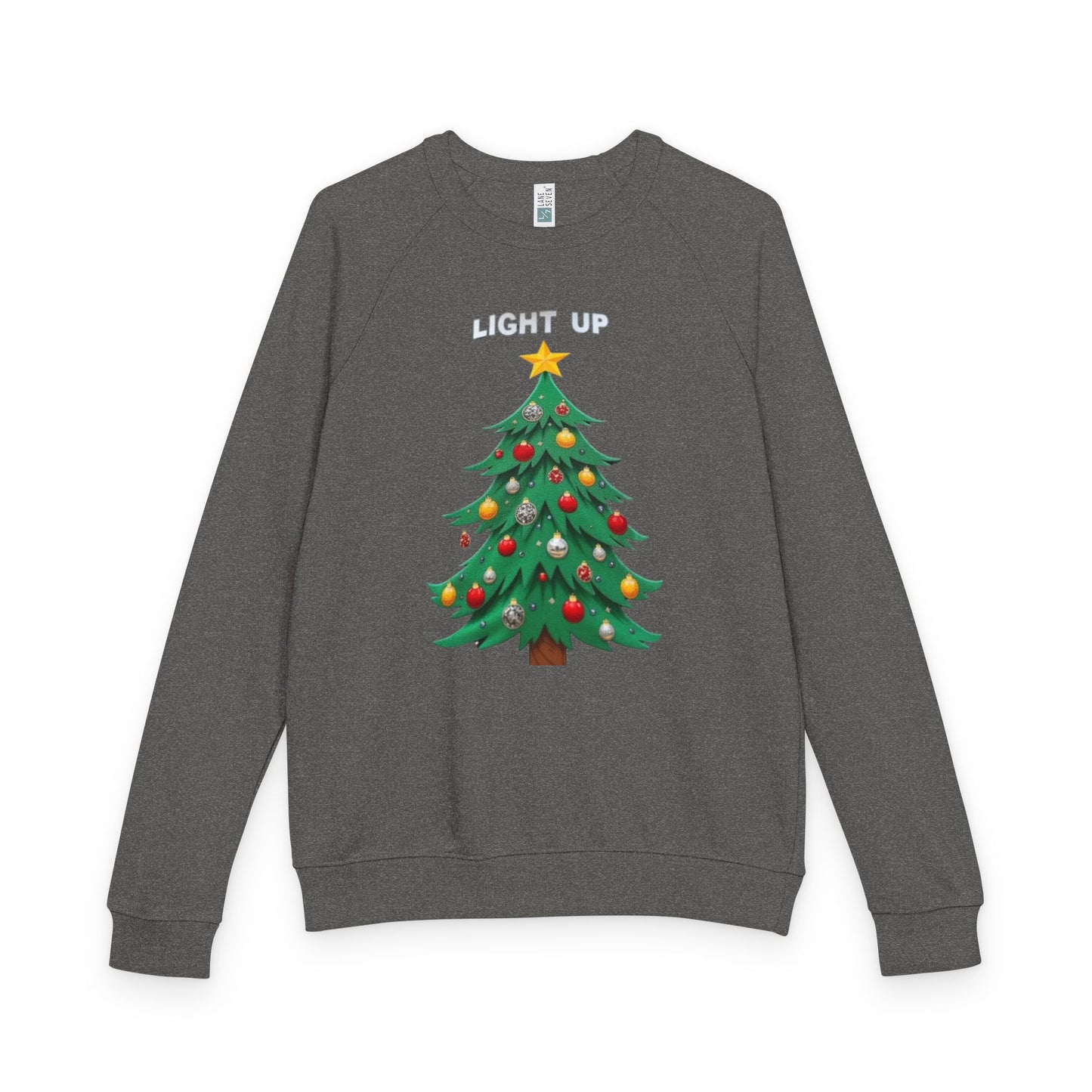Light Up Christmas Tree Crewneck Sweatshirt