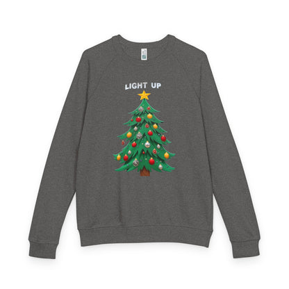 Light Up Christmas Tree Crewneck Sweatshirt
