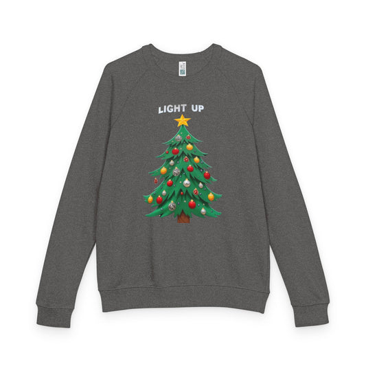 Light Up Christmas Tree Crewneck Sweatshirt