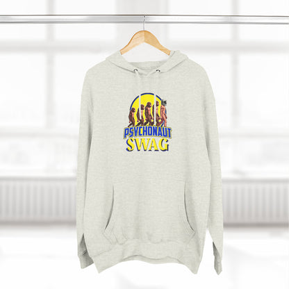 Psychonaut swag small biz, Fleece Hoodie, Cozy Layer for Gamers, Trendy Sweatshirt, Ideal Gift for Holidays, Perfect for Casual Outfits