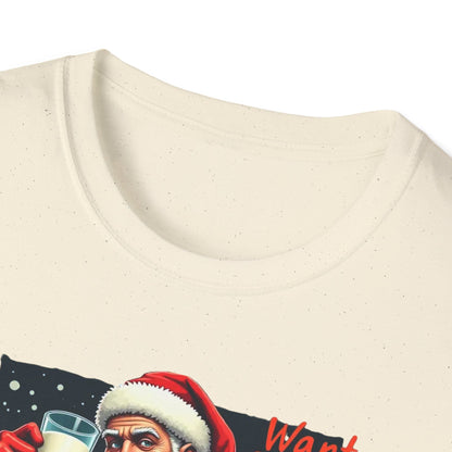Santa Post-Workout Milk T-Shirt