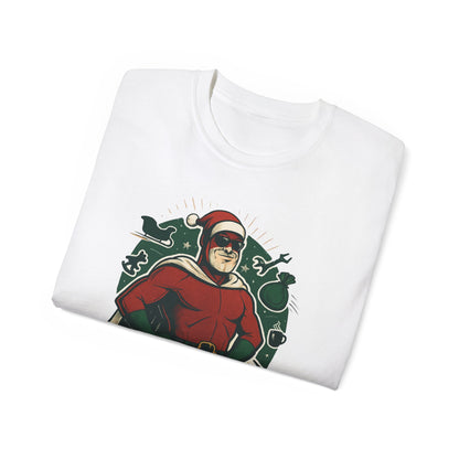 Santa Dad T-Shirt — Retro Vintage Father Christmas Tee for Dads
