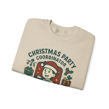Christmas Party Coordinator, Unisex Heavy Blend™ Crewneck Sweatshirt