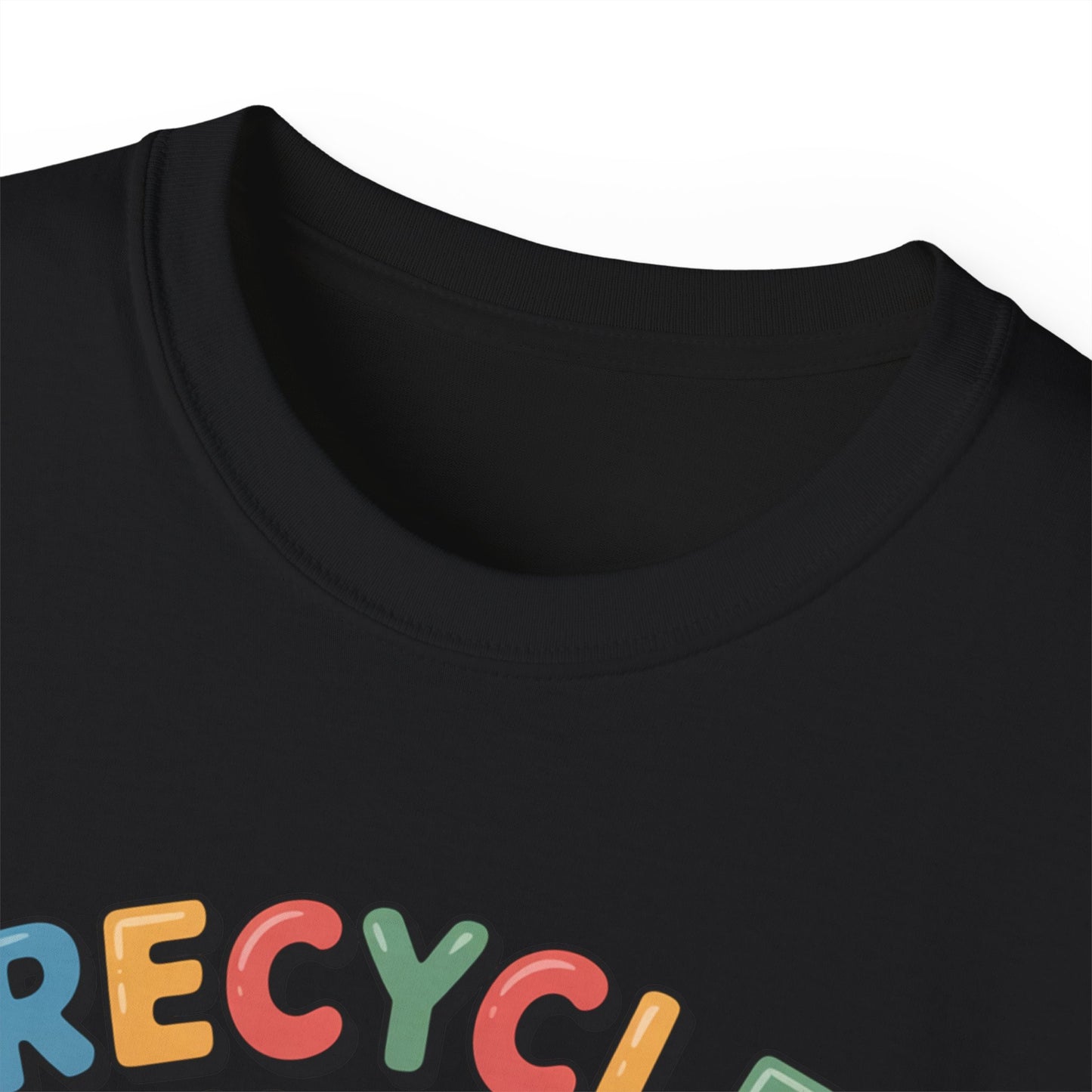 Recycle Your Joy Panda Tee — Cute Eco-Friendly Positive Message T-Shirt