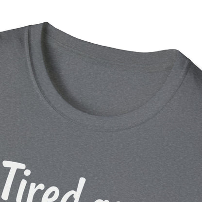 Tired as a Mother T-Shirt, Funny Mom Tee, Gift for Mothers Day, Unisex Tee, Coffee Lover Shirt, Relaxed Fit T-Shirt - Psychonaut Swag