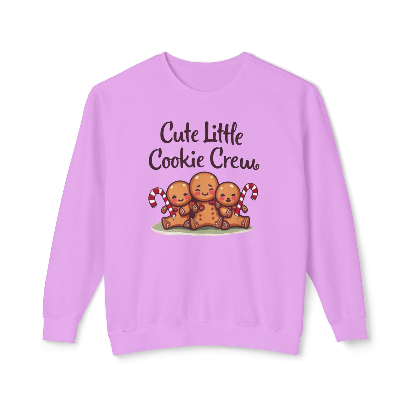 Cute Little Cookie Crew Sweatshirt – Holiday Gingerbread Family Crewneck