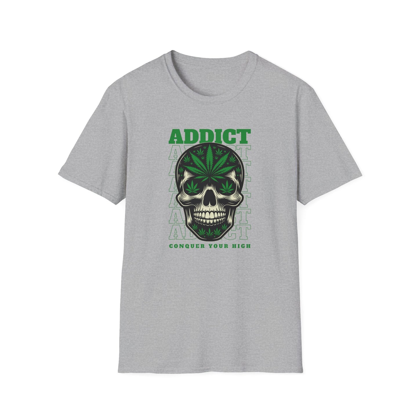 Cannabis Addict T-Shirt — Funny Marijuana Graphic Tee