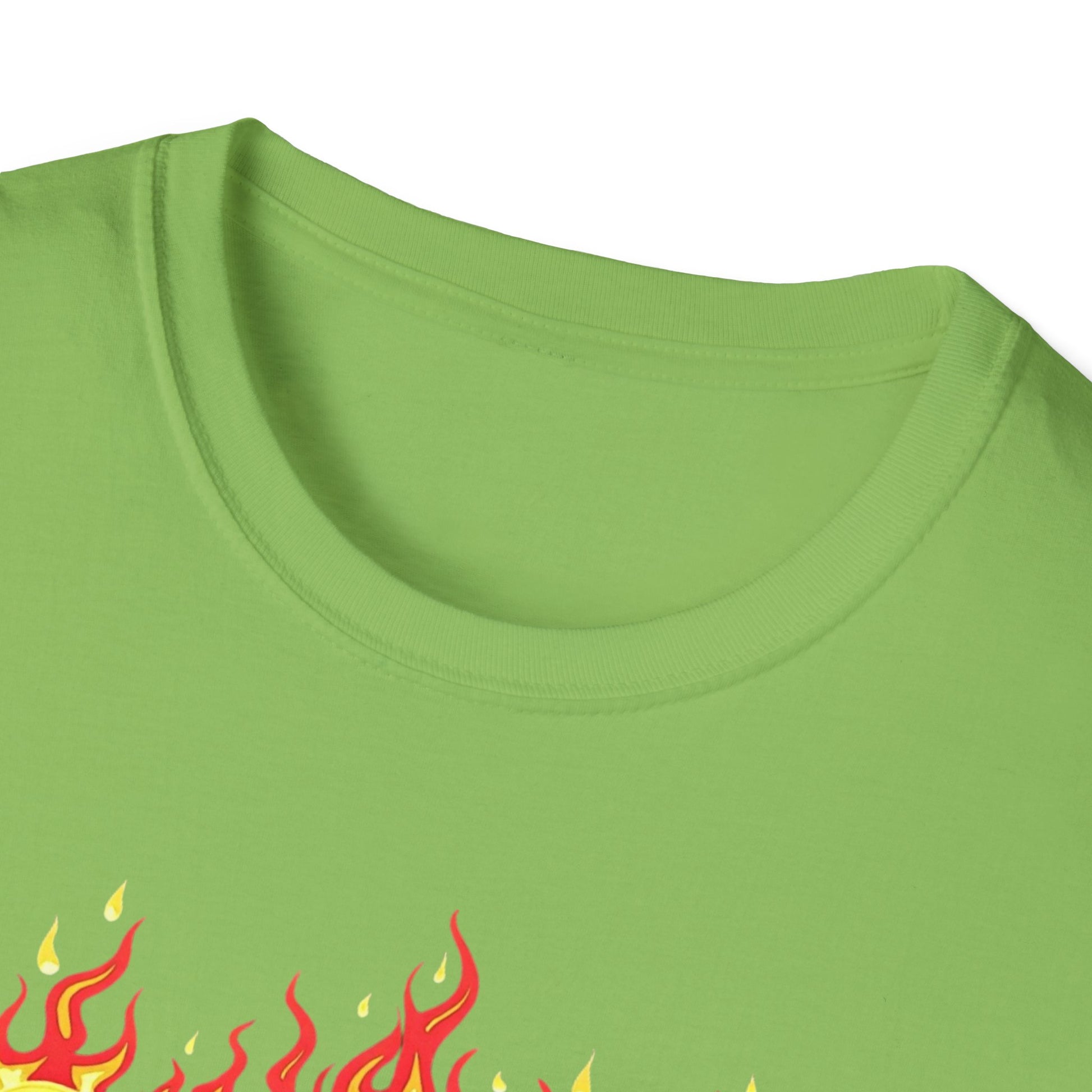 Hot Chick, Flame T-Shirt, Trendy Graphic Tee, Chica Caliente Shirt, Gift for Her, Summer Fashion, Casual Style - Psychonaut Swag