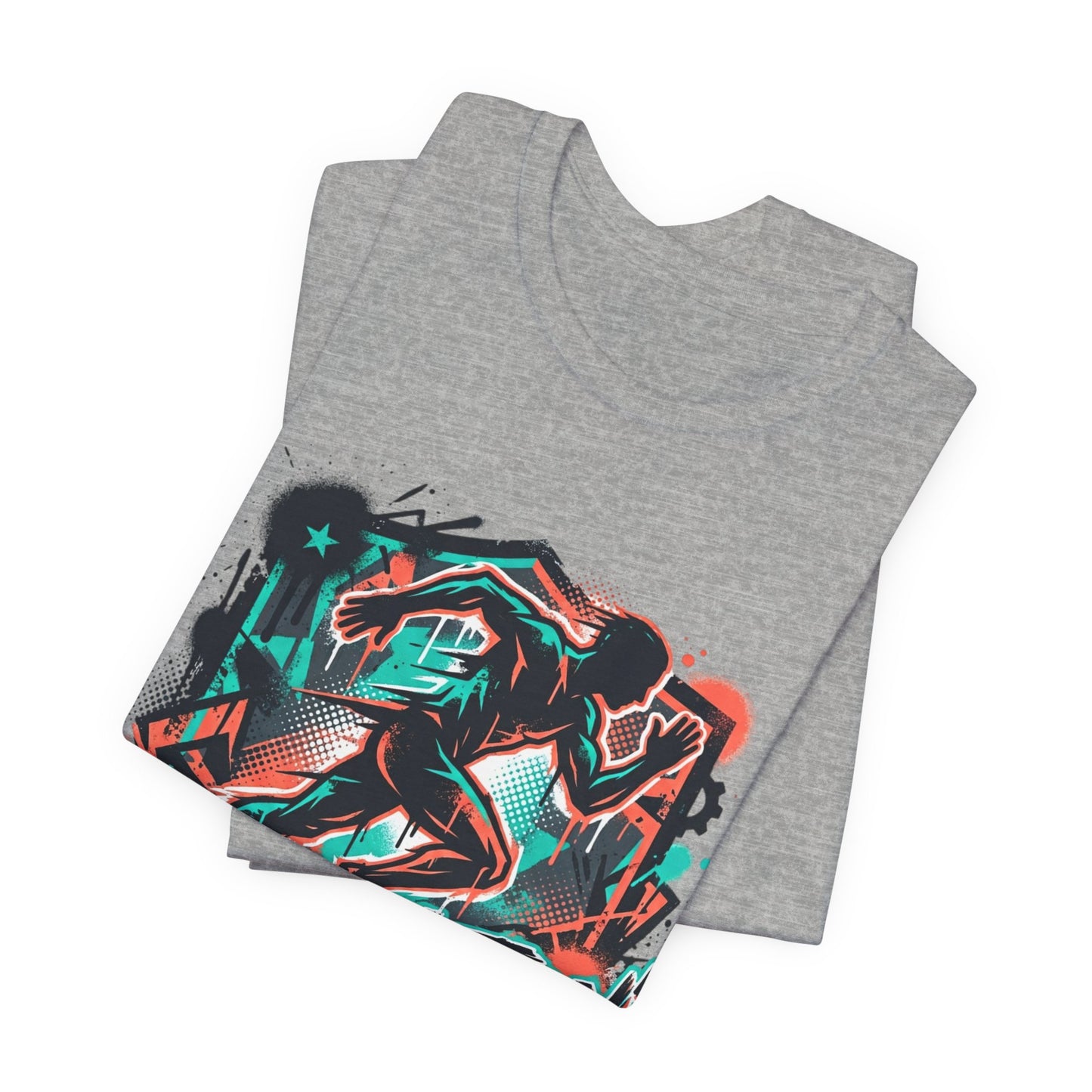 Sports Massage T-Shirt — Athletic Runner Graphic Tee