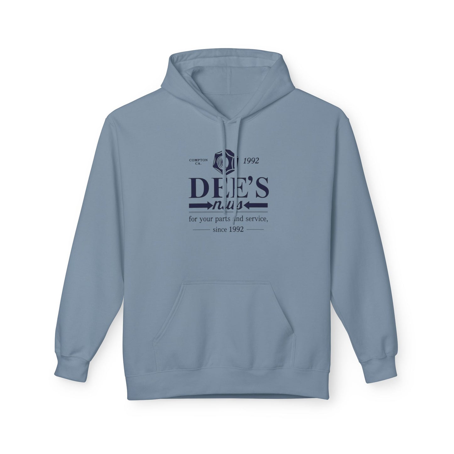 Hoodie - Dee's Vintage Logo Casual Pullover