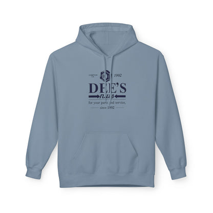 Hoodie - Dee's Vintage Logo Casual Pullover
