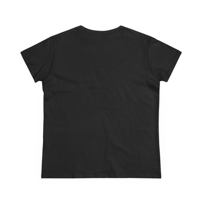 Here for Boos Halloween Ghost Tee — Funny Women’s Halloween T-Shirt with Cocktail Ghost