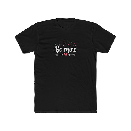 Be Mine Valentine T‑Shirt — Cute Heart Arrow Couples Tee