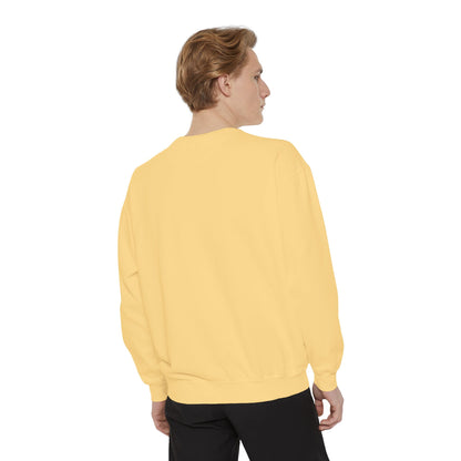 Gamer Santa, Unisex Garment-Dyed Sweatshirt