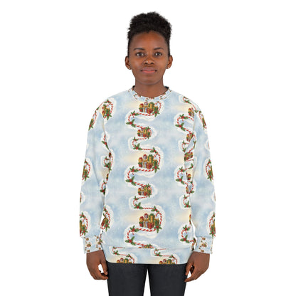 Ugly Christmas Candy Cane Sweatshirt