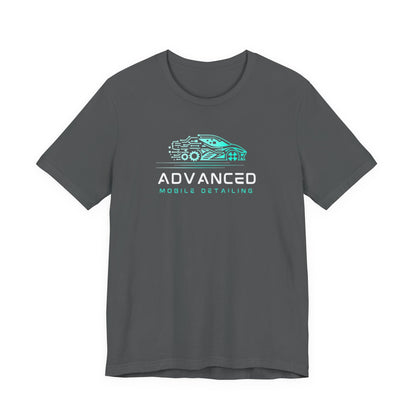 Advanced Mobile Detailing, Super soft style, Unisex Tee, Car Enthusiast Shirt, Automotive Gift, Stylish Car Wash Tee, Perfect for Mechanics, Birthday or Holiday Gift