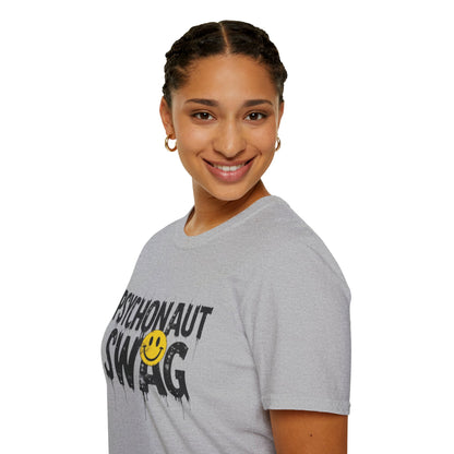 Psychonaut Swag Unisex T-Shirt, Cool Graphic Tee, Casual Wear, Unique Gift, Festival Fashion - Psychonaut Swag