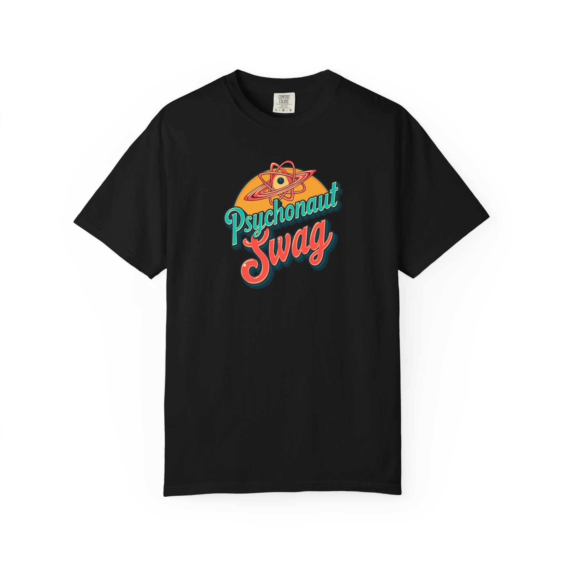 Psychonaut Swag, Atom tee shirt, Psychedelic T-Shirt | Retro Psychonaut Swag Tee | Unique Gift for Festival Lovers, Casual Wear, Art Enthusiasts, Unisex Apparel - Psychonaut Swag