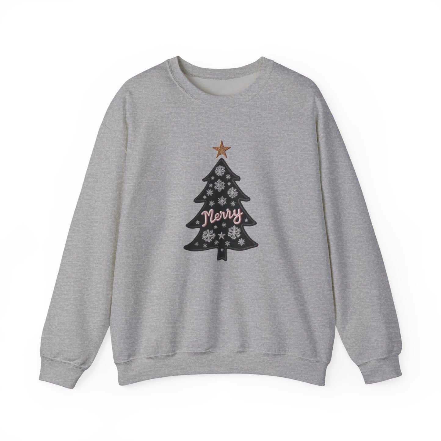 Merry Tree, Christmas sweatshirt, Unisex Heavy Blend™ Crewneck Sweatshirt