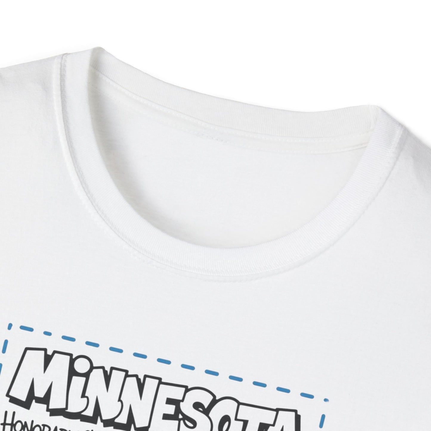 Minnesota Map of Piracy Graphic T-Shirt — Cute State Landmark Tee ("Minnesota")