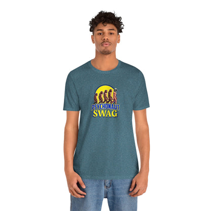 Psychonaut Swag, Small Biz Swag | Unisex Jersey Short Sleeve Shirt, Car Enthusiast Apparel, Gift for Him, Auto Detailing Tee, Casual Wear