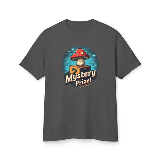 Questionable Mushroom Mystery Tee, Fun Gift for Gamers, Casual Style Shirt, Vintage Vibe Tee, Unisex Cotton Tee for Festivals - Psychonaut Swag