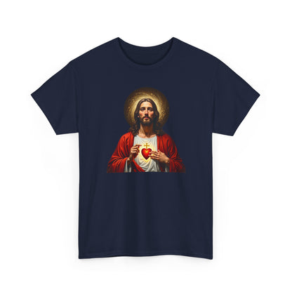 Sacred Heart Jesus T-Shirt — Vintage Religious Christian Tee