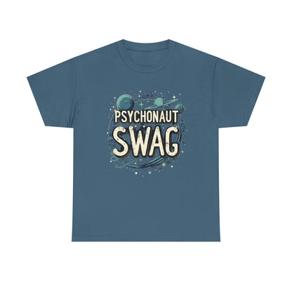 Galactic Vibe, Psychonaut Swag T-Shirt, Unisex Cotton Tee, Spiritual Vibes, Gift for Psychonauts, Casual Everyday Wear, Unique Graphic Tee