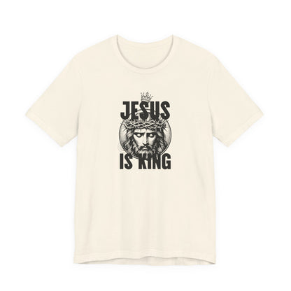 Jesus Is King T-Shirt — Crown of Thorns Christian Tee