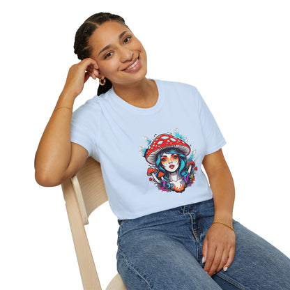 Miss Fly Agaric, Unisex Softstyle T-Shirt