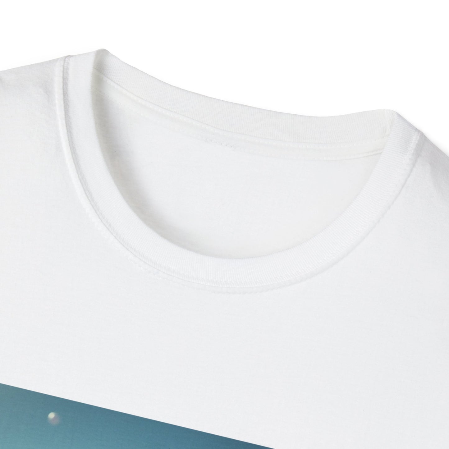 Skydiving Santa, Unisex Softstyle T-Shirt