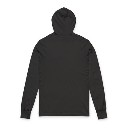 Psychonaut swag small biz, Hooded Long Sleeve Tee, Casual Layering, Everyday Wear, Gift for Friends, Outdoor Adventures, Stylish Hooded Shirt
