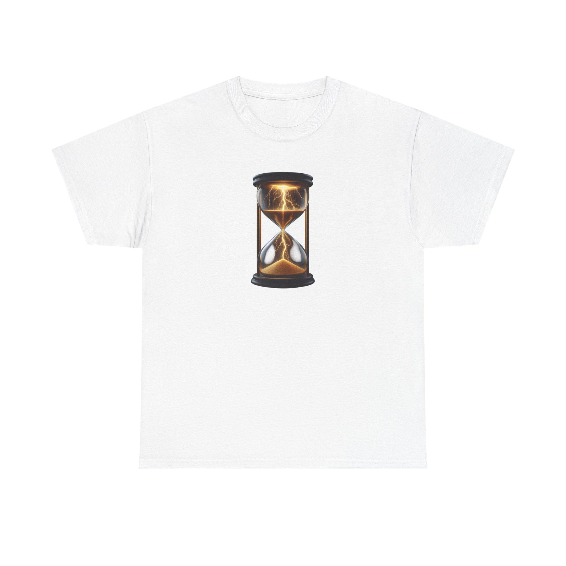 Static Time, Unisex Heavy Cotton Tee - Psychonaut Swag