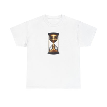 Static Time, Unisex Heavy Cotton Tee - Psychonaut Swag