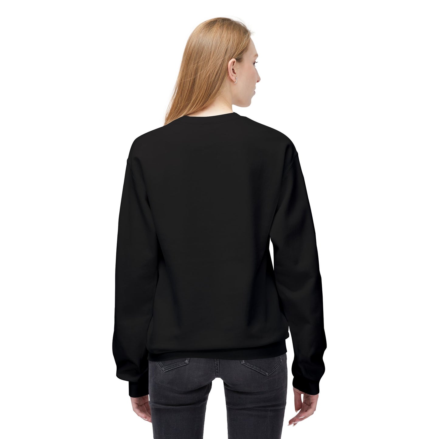 Crewneck Sweatshirt — "Beam Me Presents" UFO Holiday Gift Sweatshirt