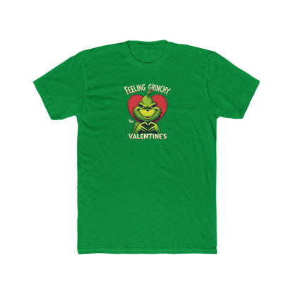 Grinch Heart Valentine T‑Shirt — "Feel My Heart" Holiday Tee