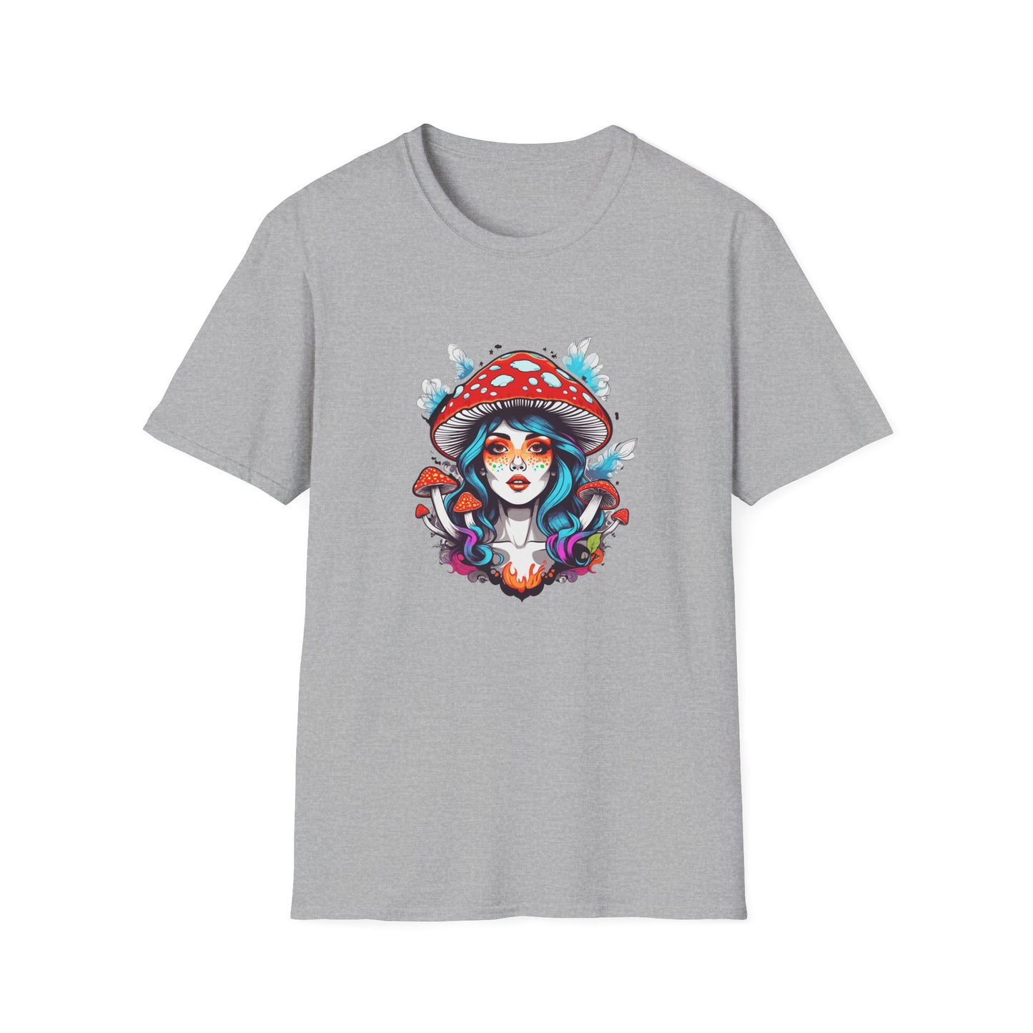 Miss Fly Agaric, Unisex Softstyle T-Shirt