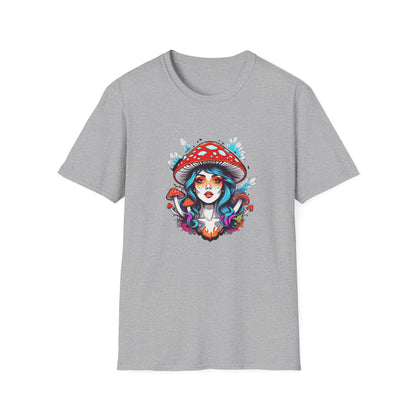 Miss Fly Agaric, Unisex Softstyle T-Shirt