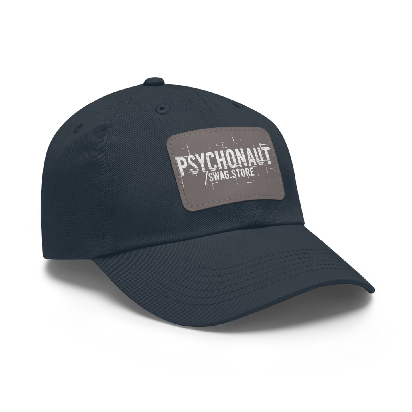 Stylish Dad Hat with Leather Patch - Perfect Gift for Dads, Casual Outings, Summer Days, Unique Accessories, Fashionable Headwear
