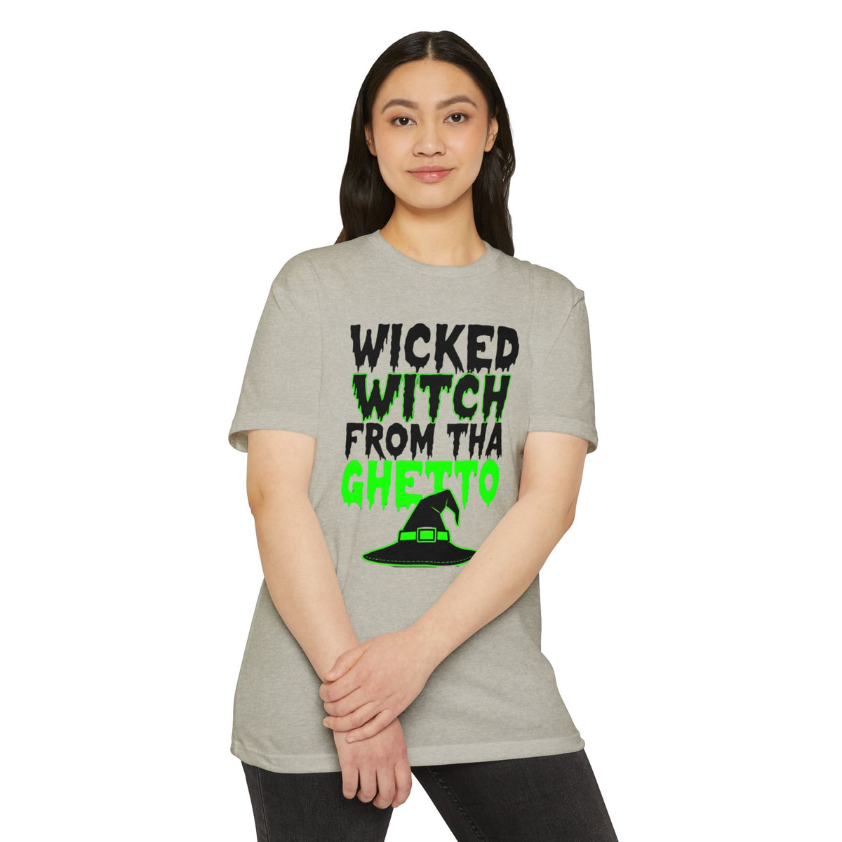 Wicked Witch T-Shirt, Funny Halloween Tee, Unisex Graphic Shirt, Spooky Costume Top, Autumn Celebration Apparel