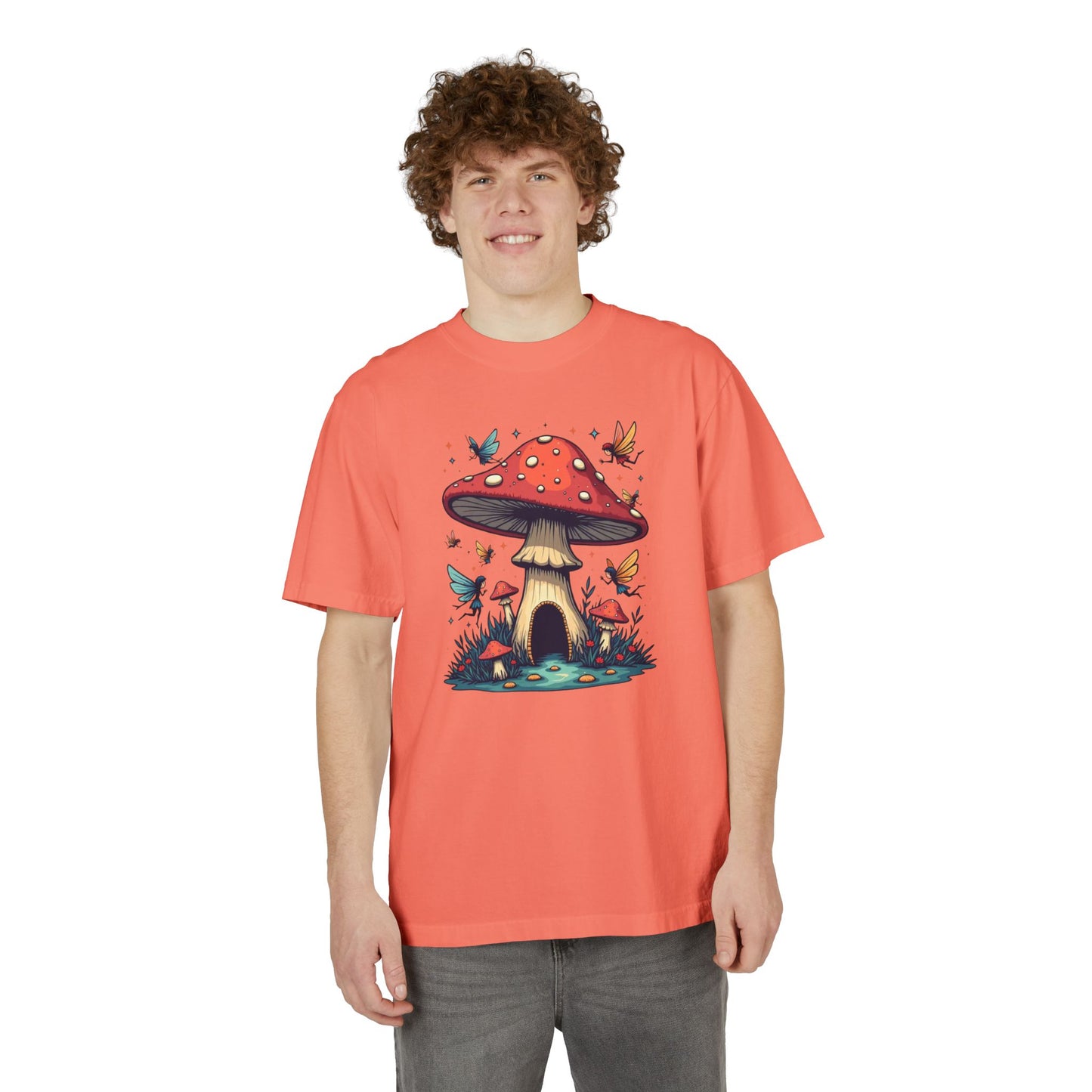 Mushroom Fairy Cottage T-Shirt