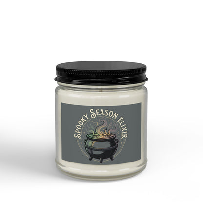 Spooky Season Elixir Soy Candle — Amber Jar (4oz & 9oz)
