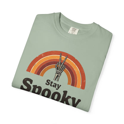 Stay Spooky Always T-Shirt — Retro Rainbow Halloween Tee