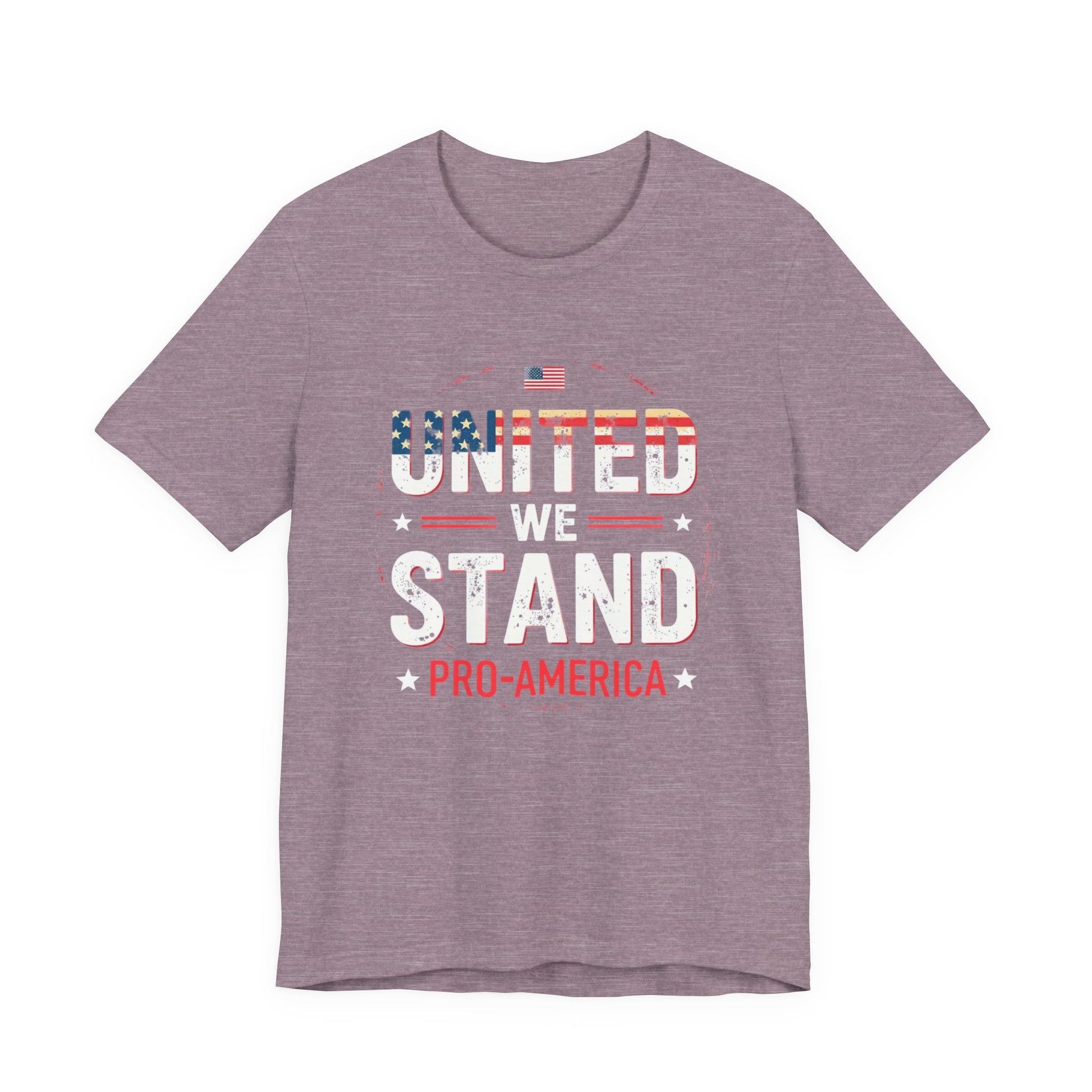 United We Stand Pro-America Unisex Tee - Casual Patriotic Shirt - Psychonaut Swag