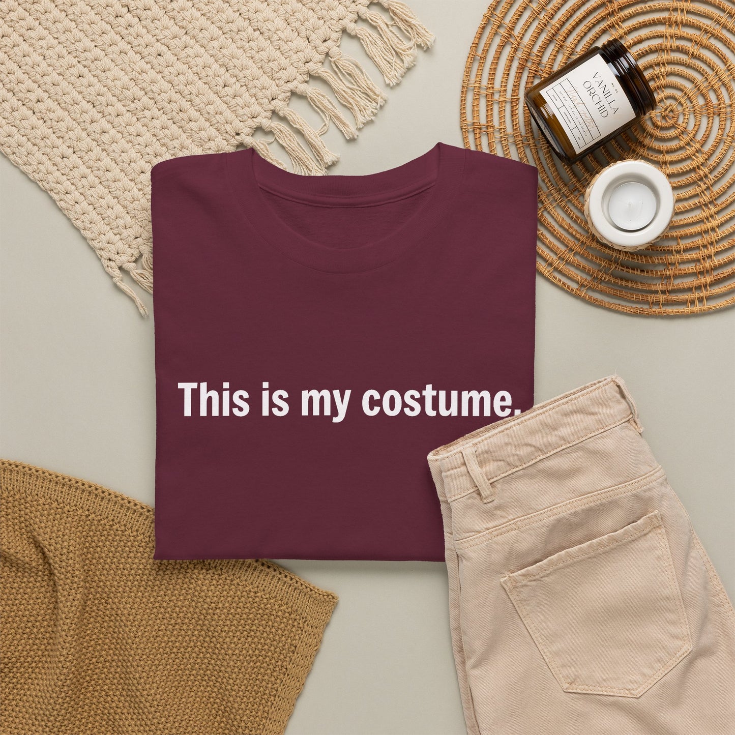 "This Is My Costume" Halloween T‑Shirt