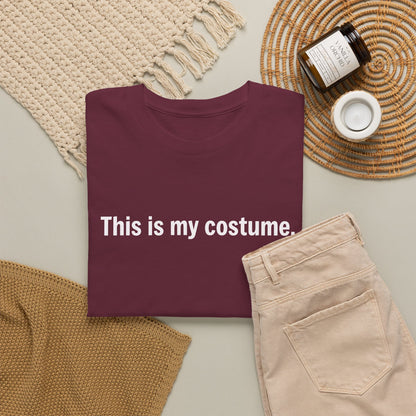 "This Is My Costume" Halloween T‑Shirt