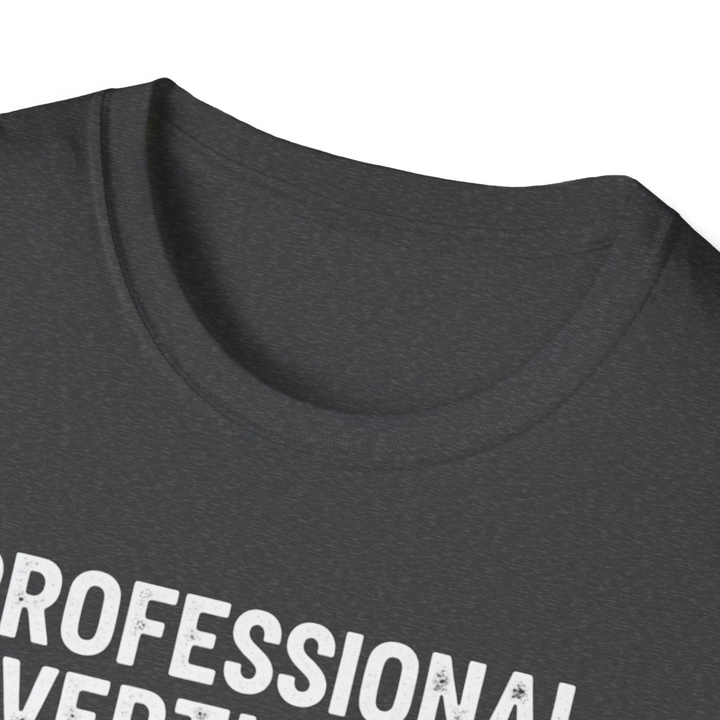 Professional Overthinker T-Shirt — 'Level: Expert' Graphic Tee