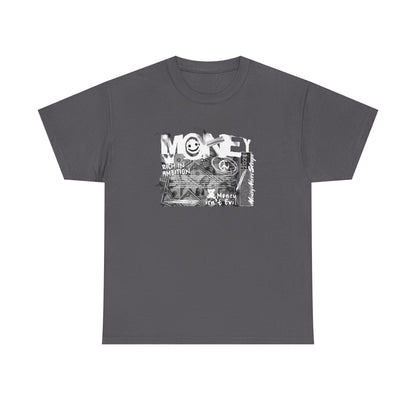 Money Isn't Evil Tee — Inspirational Graphic T-Shirt
