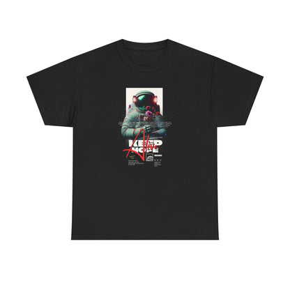 Keep Hope Alive, Astronaut Unisex Heavy Cotton Tee