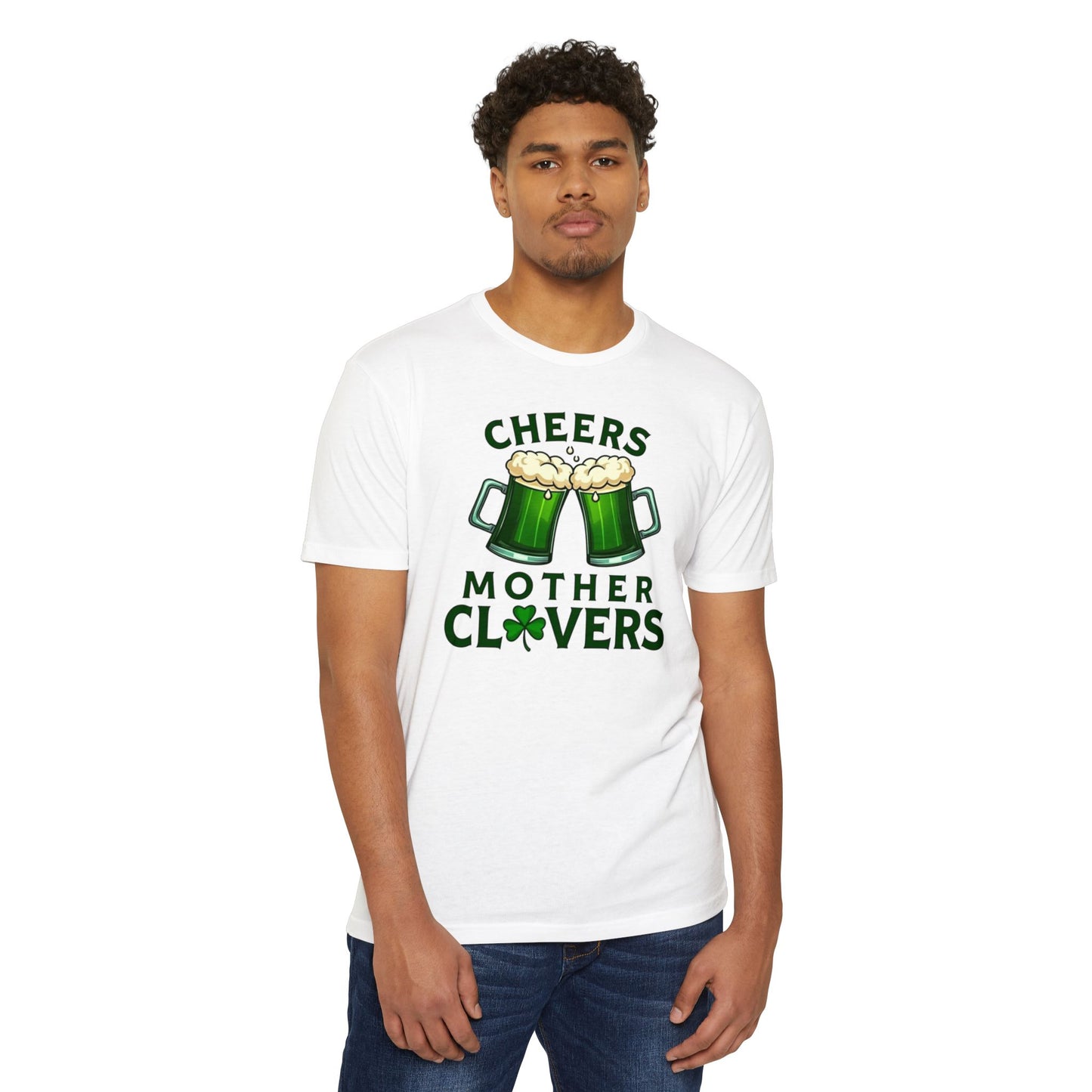 Cheers, St Patrick’s tee, Unisex CVC Jersey T-shirt